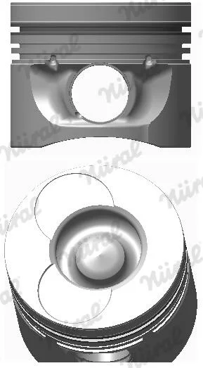 Píst NÜRAL 87-743107-00