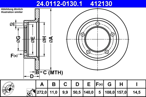 Brzdové kotouče Starline PB1475 Brzdové kotouče Starline PB1475