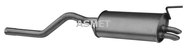 Zadni tlumic vyfuku ASMET 03.084