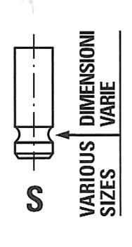 Sací ventil FRECCIA R6136/RNT