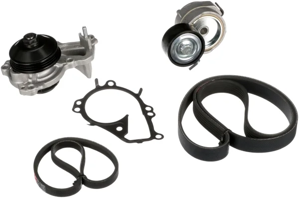 Vodní pumpa + klínový žebrový řemen GATES KP136PK1070