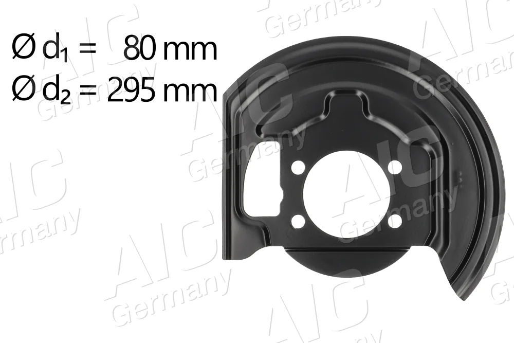 Ochranný plech proti rozstřikování, brzdový kotouč AIC 58191