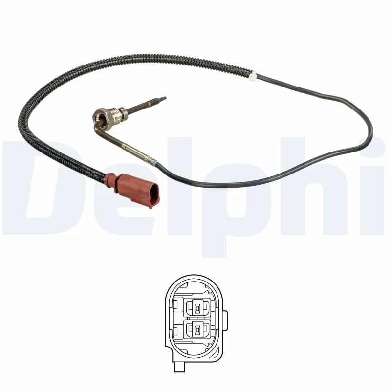 Čidlo, teplota výfukových plynů DELPHI TS30160 – OE 03L906088DM