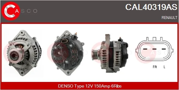 generátor CASCO CAL40319AS