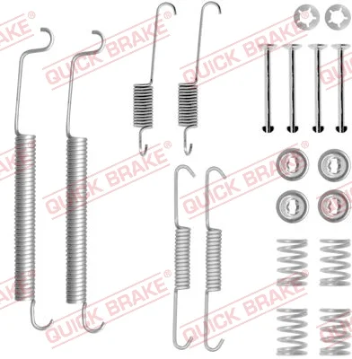 Sada příslušenství, brzdové čelisti QUICK BRAKE 105-0756 Sada příslušenství, brzdové čelisti QUICK BRAKE 105-0756