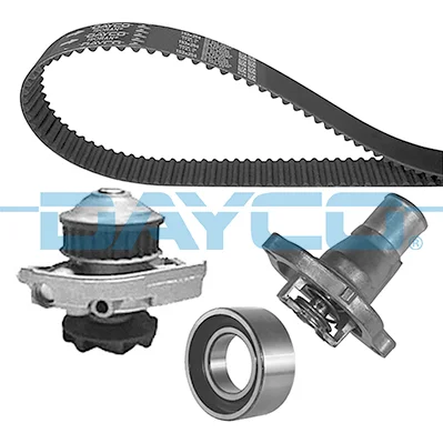 Vodní pumpa + sada ozubeného řemene DAYCO KTBWP2910T1 Vodní pumpa + sada ozubeného řemene DAYCO KTBWP2910T1