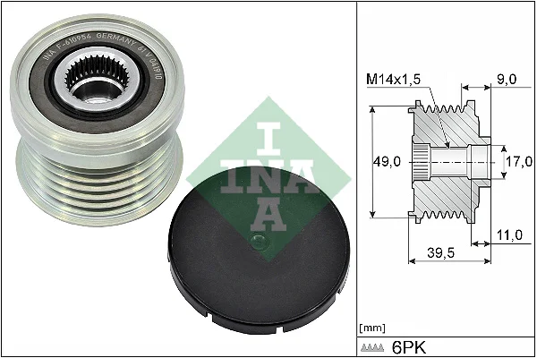 Předstihová spojka Schaeffler INA 535036110 Předstihová spojka Schaeffler INA 535036110