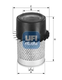 Vzduchový filtr UFI 27.965.00