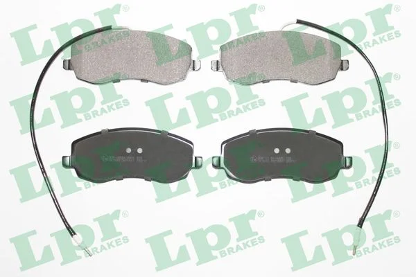 Sada brzdových destiček, kotoučová brzda LPR 05P1557