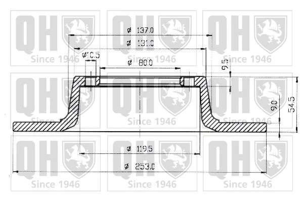 Brzdové kotouče Starline PB1463 Brzdové kotouče Starline PB1463