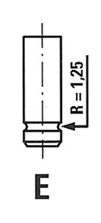 Výfukový ventil FRECCIA R6071/RNT