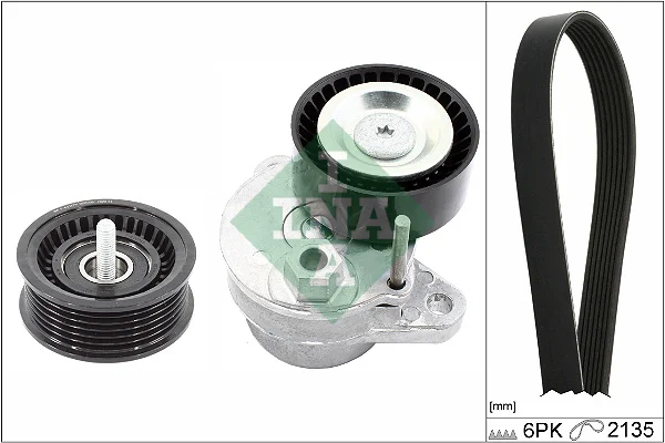 Sada žebrovaných klínových řemenů Schaeffler INA 529049410