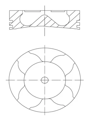 Píst MAHLE 081PI00103000