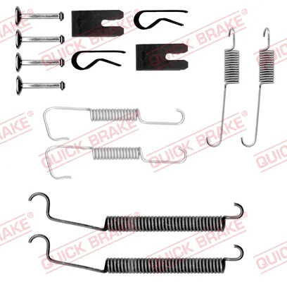 Sada příslušenství, brzdové čelisti QUICK BRAKE 105-0805