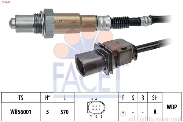 Lambda sonda FACET 10.8407