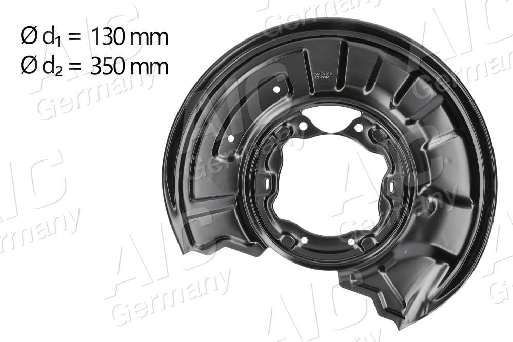 Ochranný plech proti rozstřikování, brzdový kotouč AIC 56178 Ochranný plech proti rozstřikování, brzdový kotouč AIC 56178