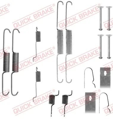 Sada příslušenství, brzdové čelisti QUICK BRAKE 105-0811