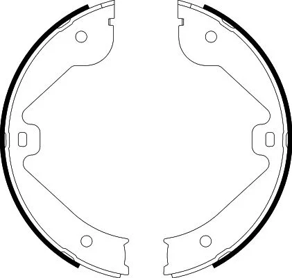 Brzdové čelisti Starline BC09150 Brzdové čelisti Starline BC09150
