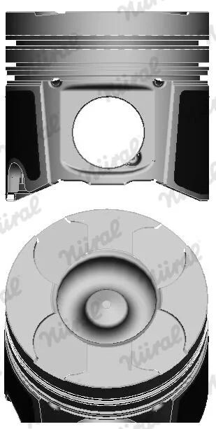 Píst NÜRAL 87-137507-10
