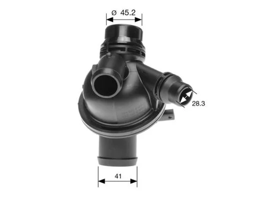 Termostat, chladivo MAHLE TM42103