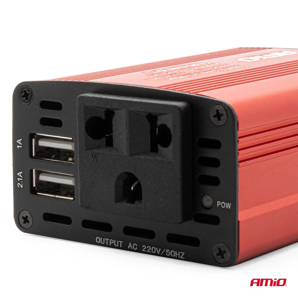 MĚNIČ NAPĚTÍ 12V/230V 150W/300W AMIO 02468 - Obrázek 2