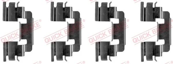 Sada prislusenstvi, oblozeni kotoucove brzdy QUICK BRAKE 109-1249