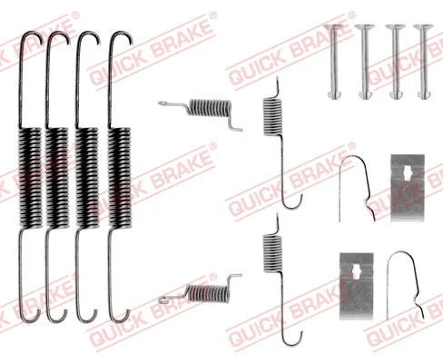 Sada příslušenství, brzdové čelisti QUICK BRAKE 105-0664