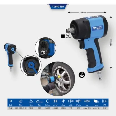 Rázový šroubovák KS TOOLS BT160400