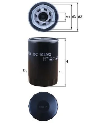 Olejový filtr KNECHT OC1049/2