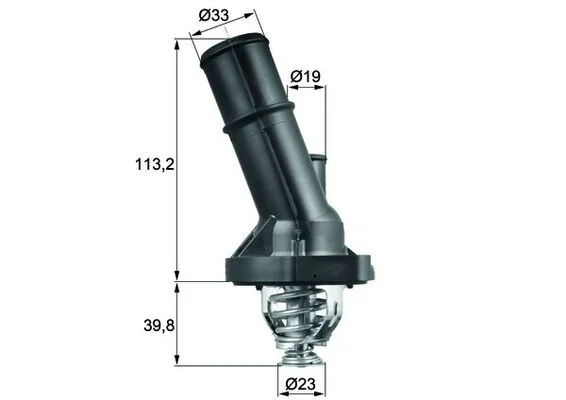 Termostat, chladivo MAHLE TI20282