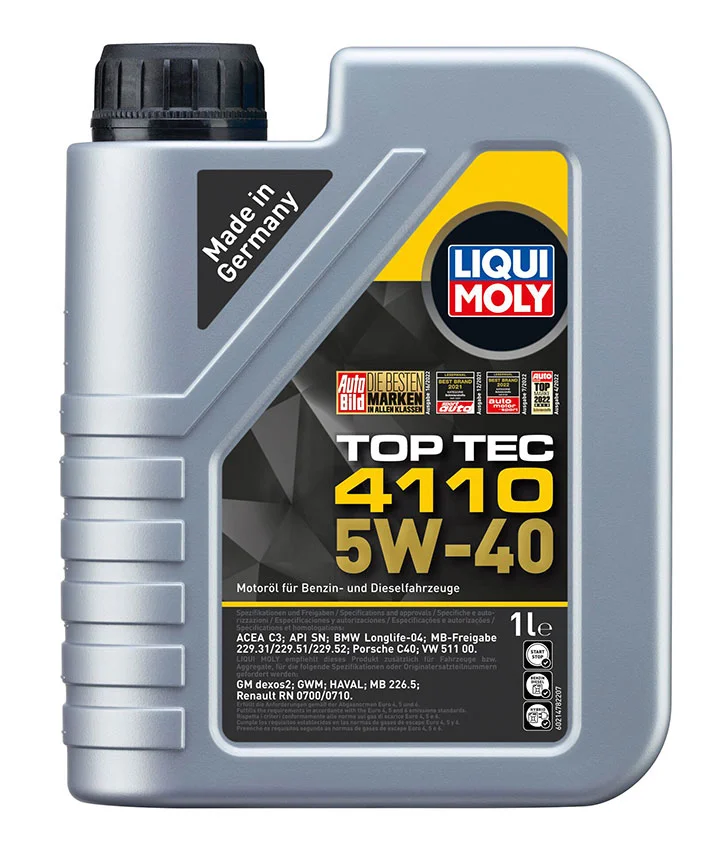 Motorový olej top tec 4110 5w-40 LIQUI MOLY 21478