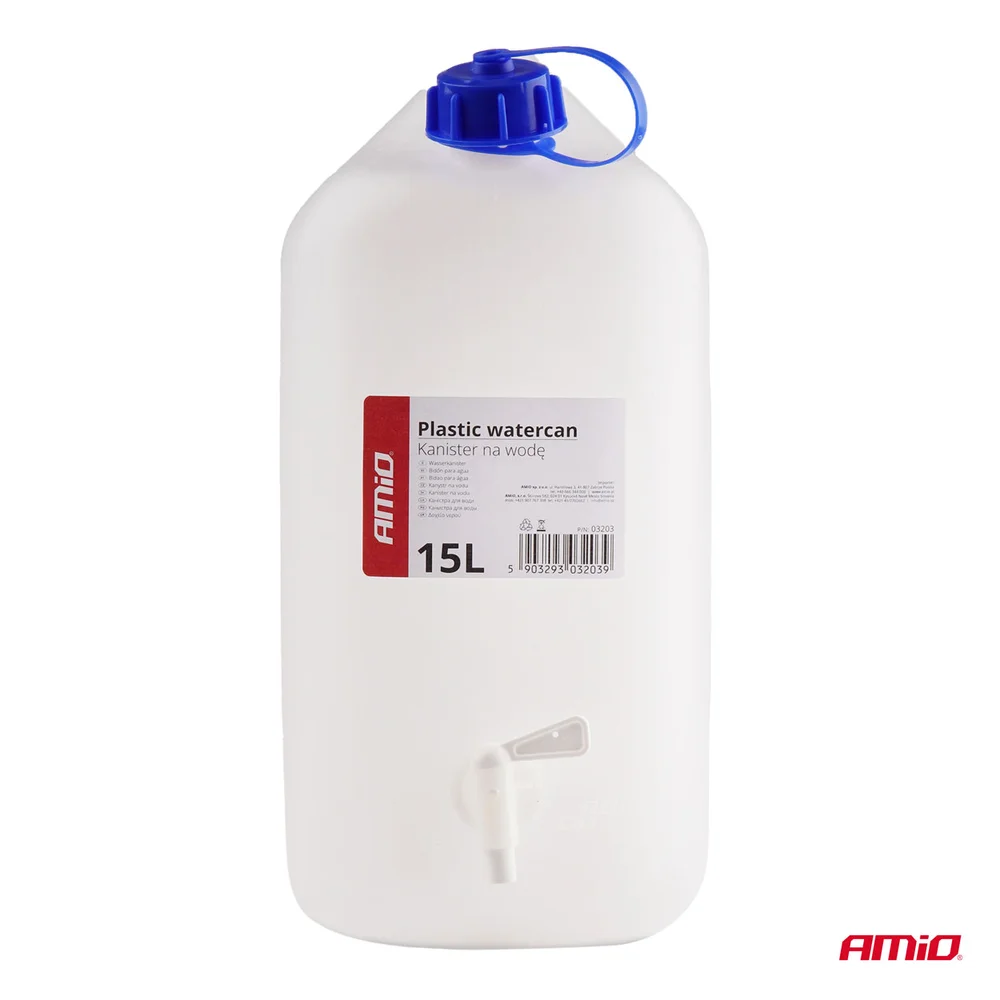 Kanystr na vodu s kohoutkem 15L AMiO-03203 - Obrázek 2