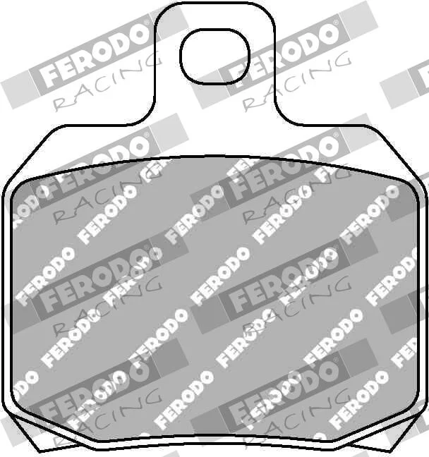 Sada brzdových destiček, kotoučová brzda FERODO RACING FDB2074AG