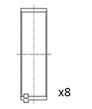 Ojniční ložisko FAI AutoParts BB2082-050