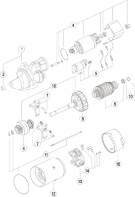 Startér MAHLE MS68
