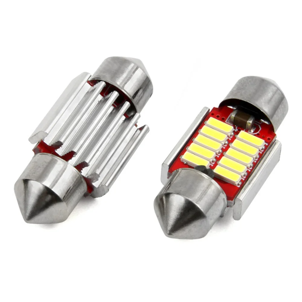 ZAROWKA LED 12-24V C5W C10W 31MM 10XSMD AMIO 01288 - Obrázek 2