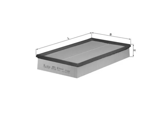 Vzduchový filtr KNECHT LX637