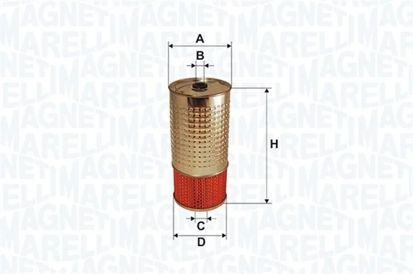 Filtr olejový MAGNETI MARELLI 153071760682