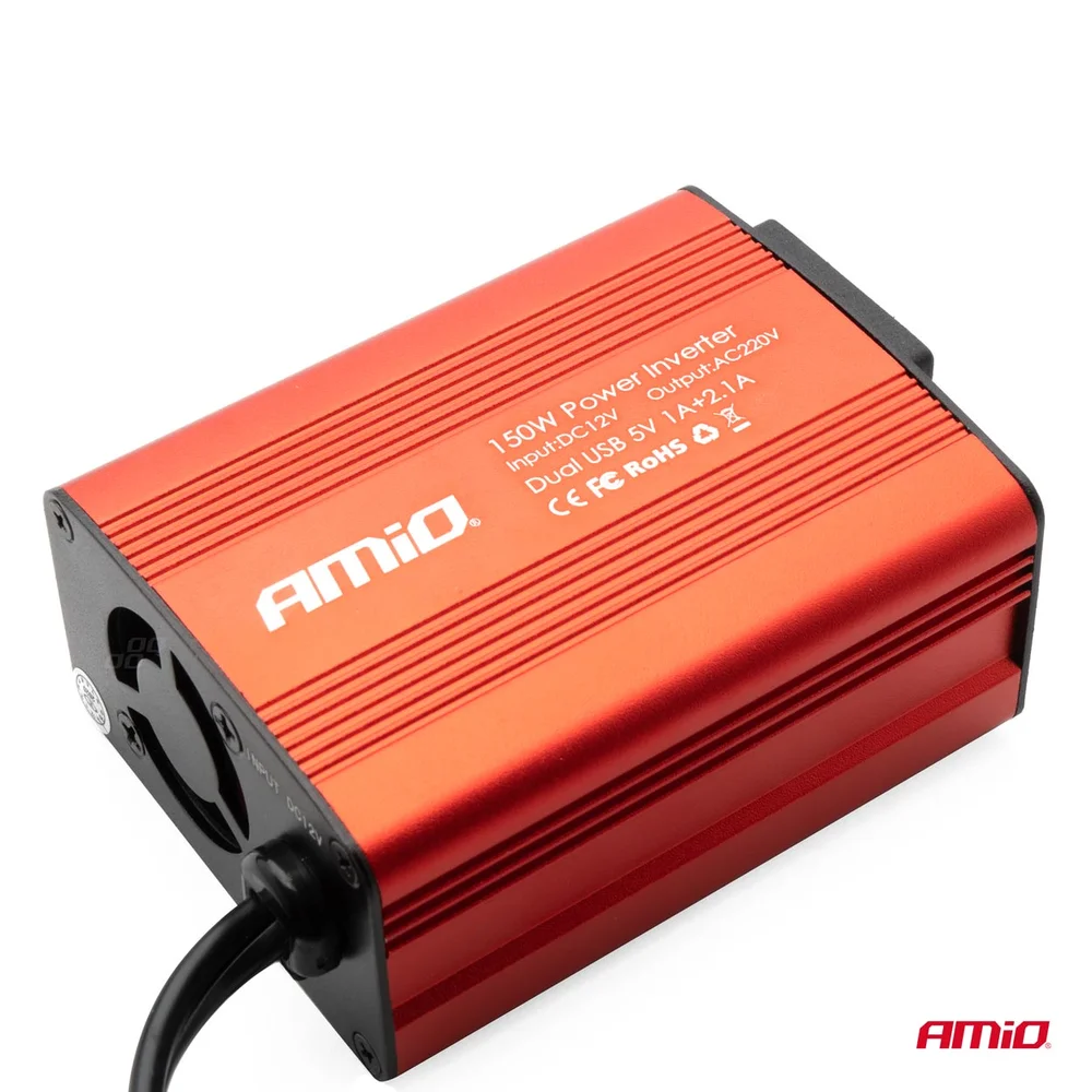 MĚNIČ NAPĚTÍ 12V/230V 150W/300W AMIO 02468 - Obrázek 3