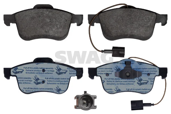 Sada brzdových destiček, kotoučová brzda SWAG 72116104 Sada brzdových destiček, kotoučová brzda SWAG 72116104