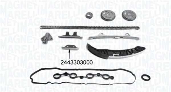 Sada rozvodového řetězu MAGNETI MARELLI 341500001350