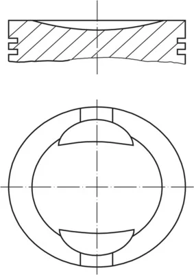 Píst MAHLE 0093601