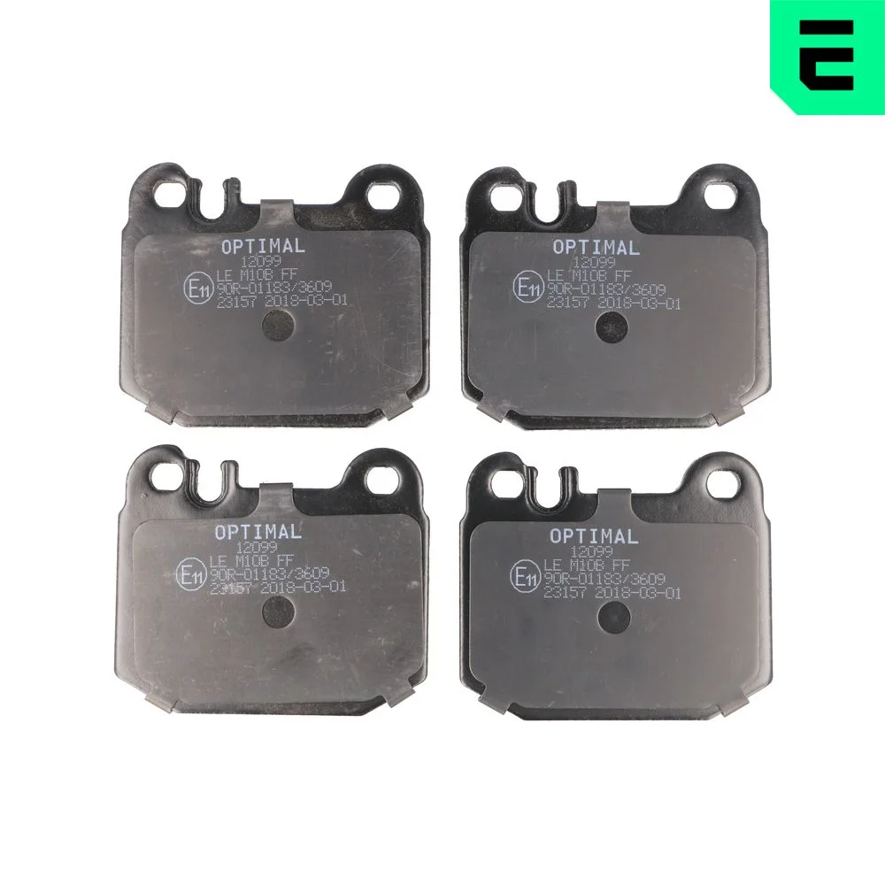 Sada brzdových destiček, kotoučová brzda OPTIMAL BP-12099