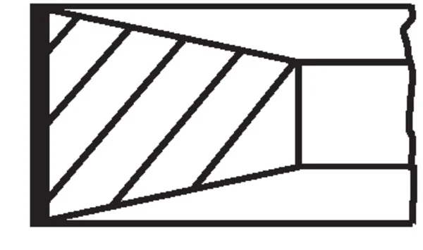 Sada pistnich krouzku MAHLE 011RS101010N0