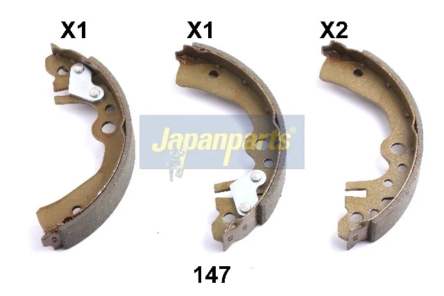 Sada brzdových čelistí JAPANPARTS GF-147AF Sada brzdových čelistí JAPANPARTS GF-147AF