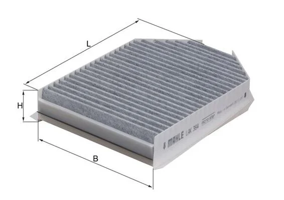 Filtr, vzduch v interiéru MAHLE LAK364