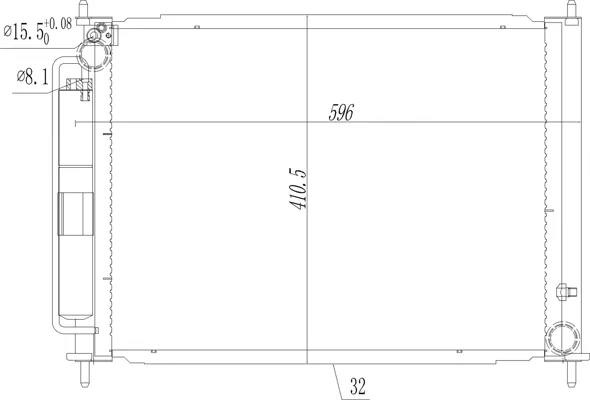 chladicí jednotka HART 627727 – OE 8200369308