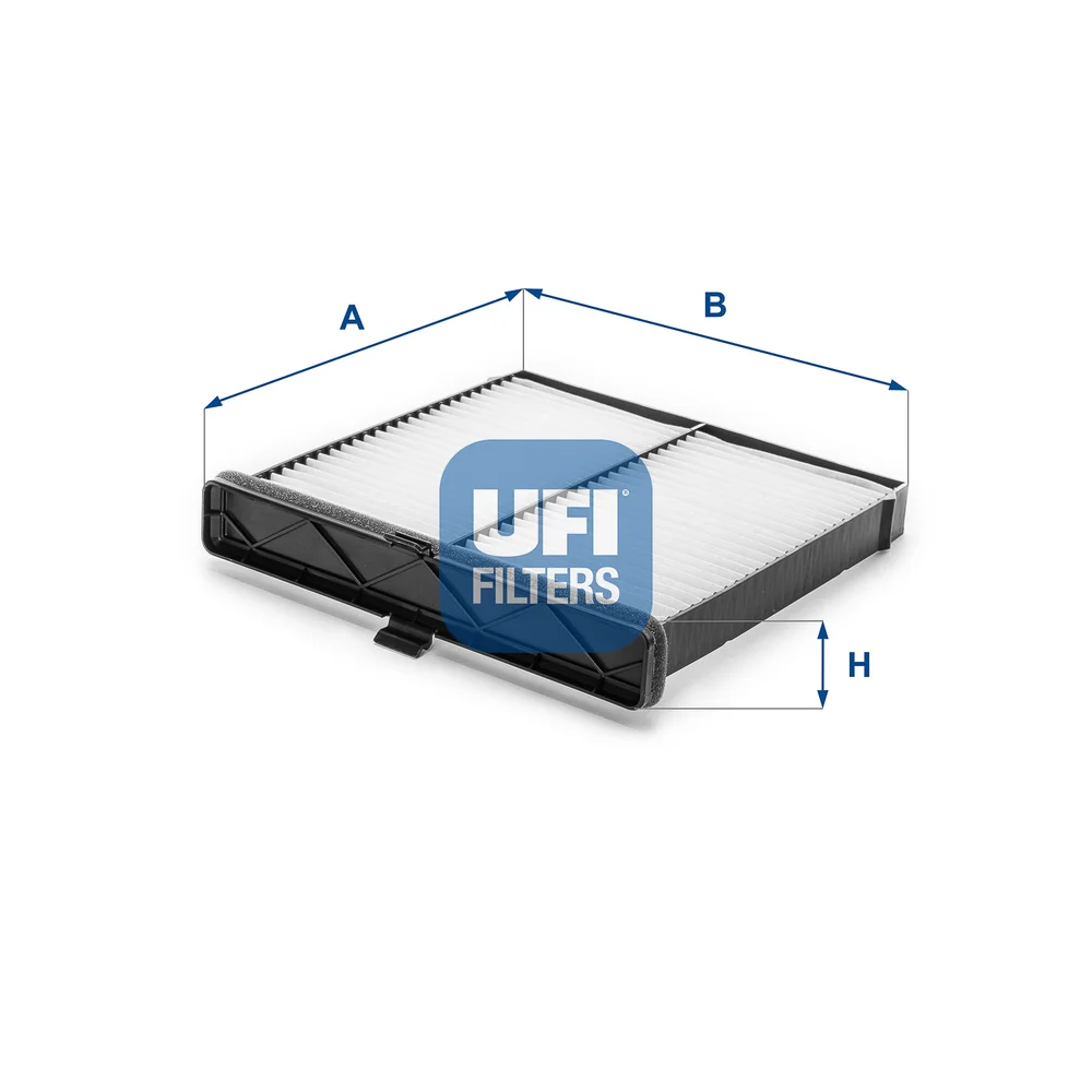 Filtr, vzduch v interiéru UFI 53.365.00 Filtr, vzduch v interiéru UFI 53.365.00
