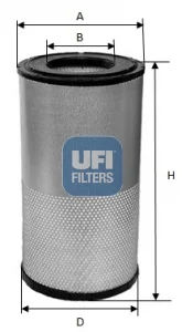Vzduchový filtr UFI 27.A32.00