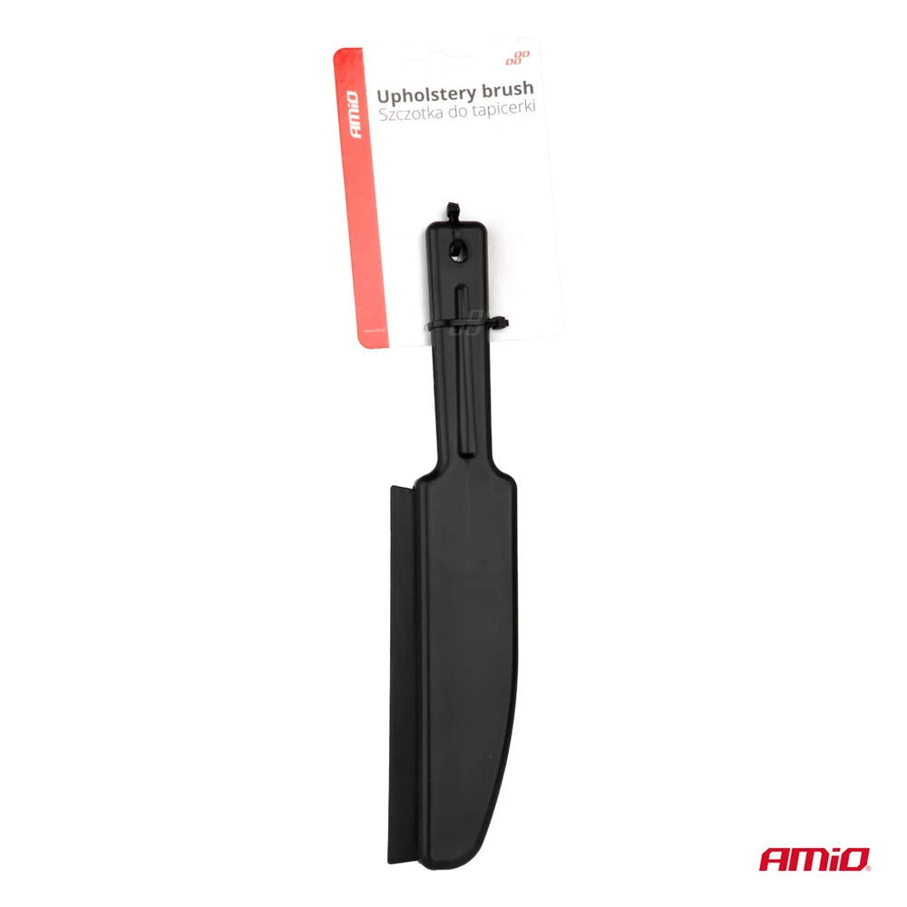 Kartáč na čalounění se stěrkou 25 cm AMIO-04034 - Obrázek 3